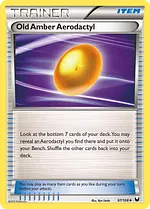 Old Amber Aerodactyl