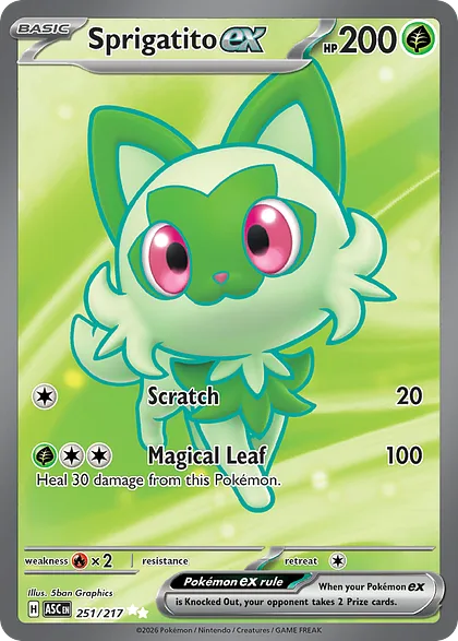 Sprigatito ex