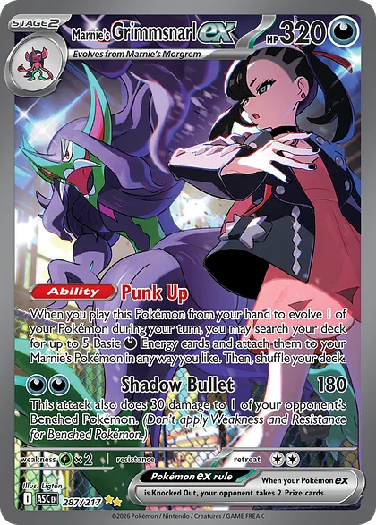 Marnie's Grimmsnarl ex