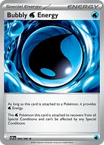 Bubbly Water Energy