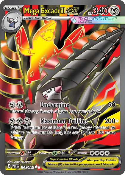 Mega Excadrill ex
