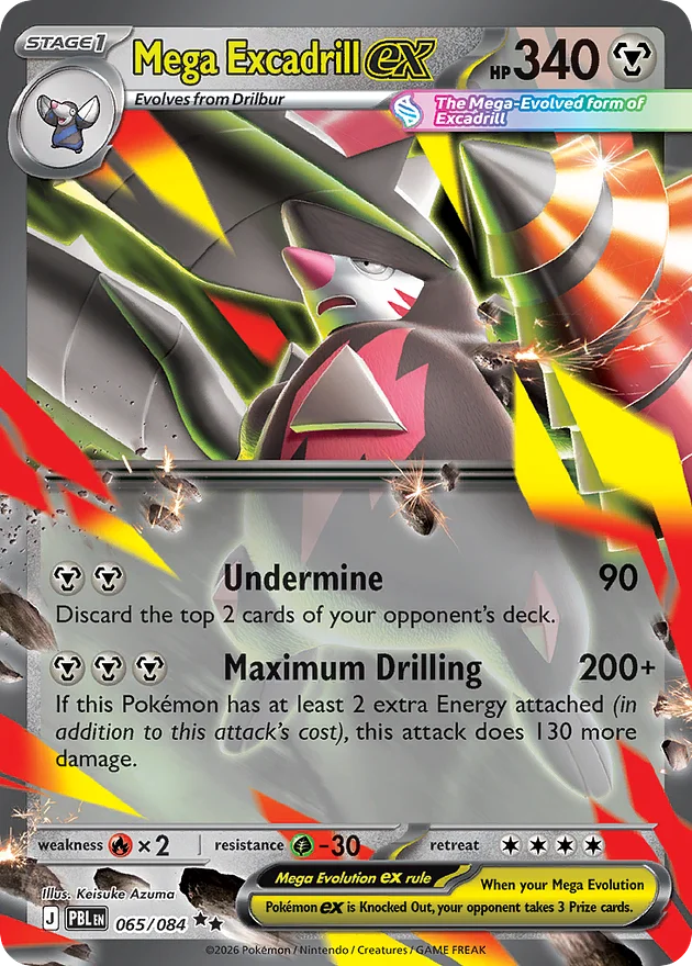 Mega Excadrill ex