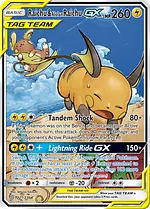 Raichu & Alolan Raichu-GX