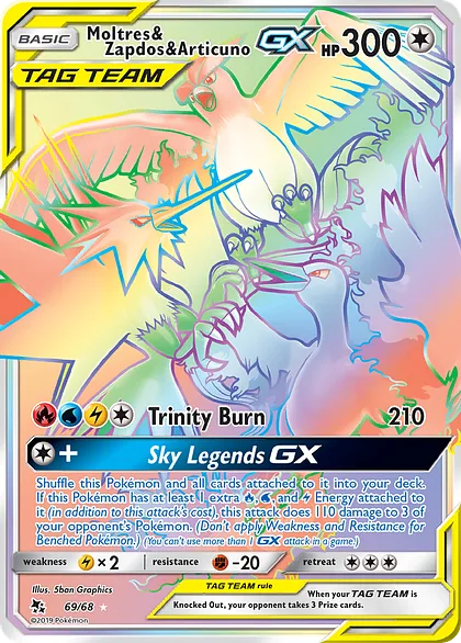 Moltres & Zapdos & Articuno-GX