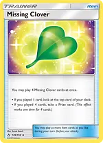 Missing Clover