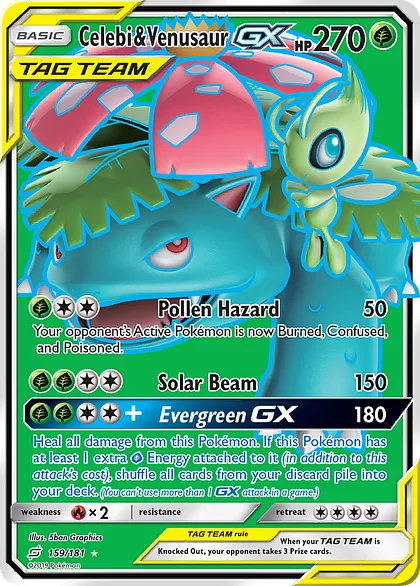 Celebi & Venusaur-GX