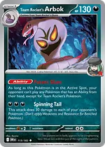 Team Rocket's Arbok