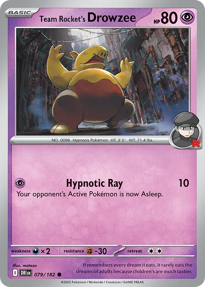 Team Rocket's Drowzee