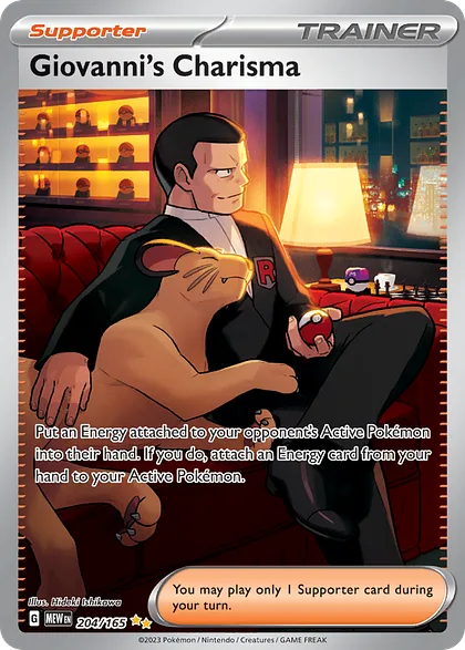 Giovanni's Charisma
