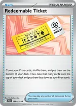 Redeemable Ticket